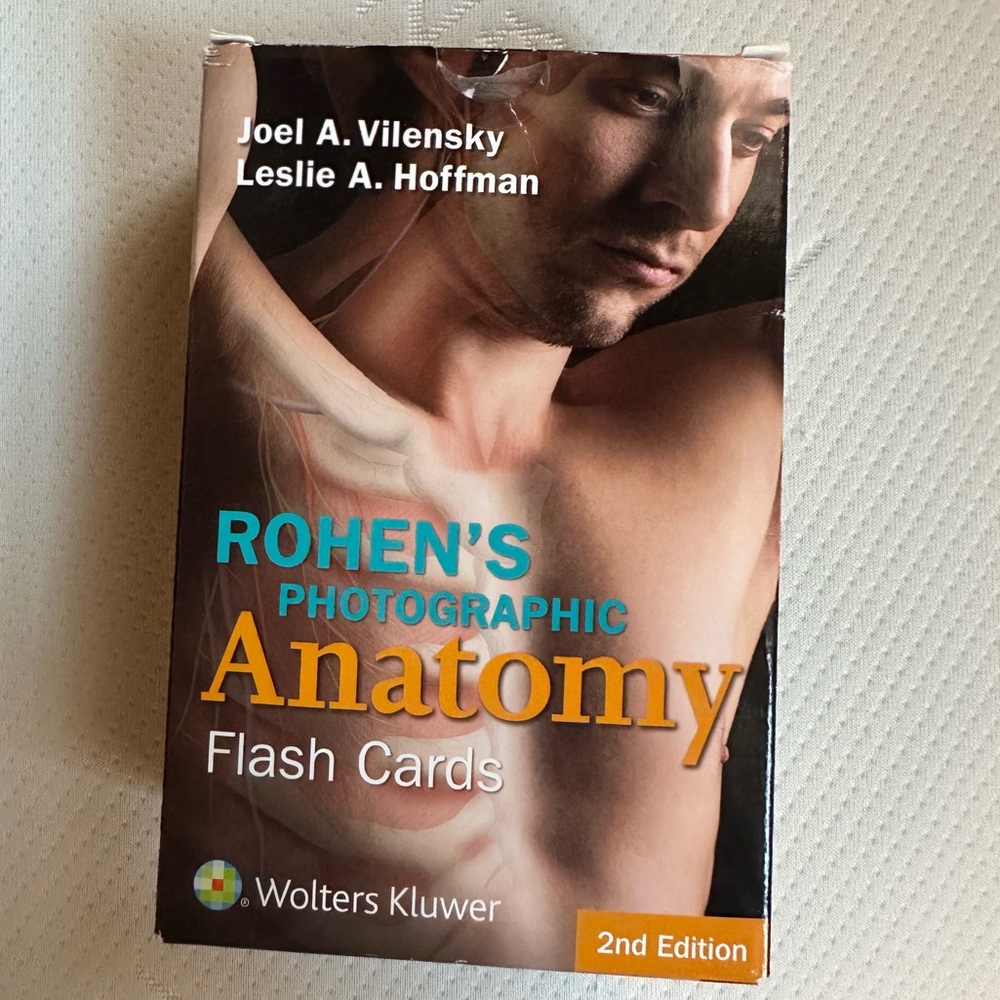 Rohen Anatomy Flashcards